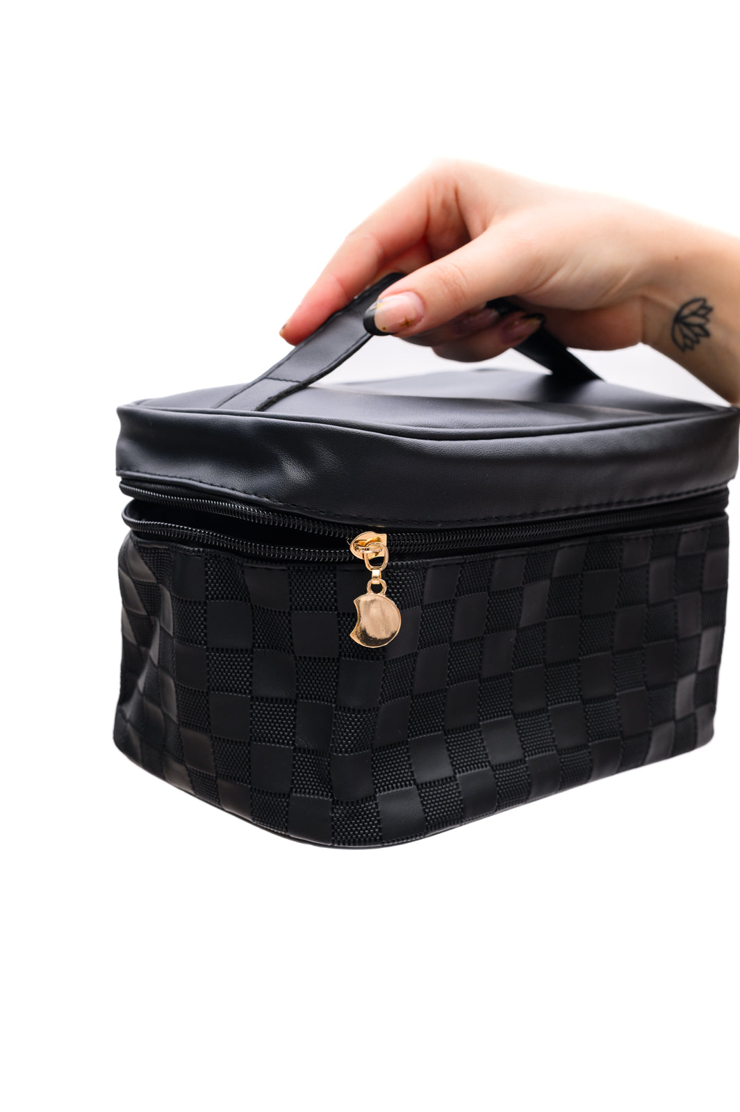 4 Piece Travel Cosmetic Bag Set - Black - Inspired Eye Boutique