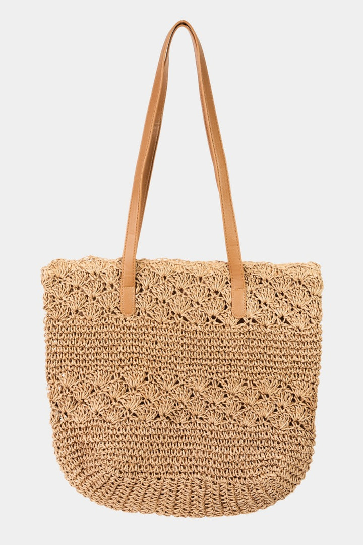 Beachy Keen Straw Tote Bag