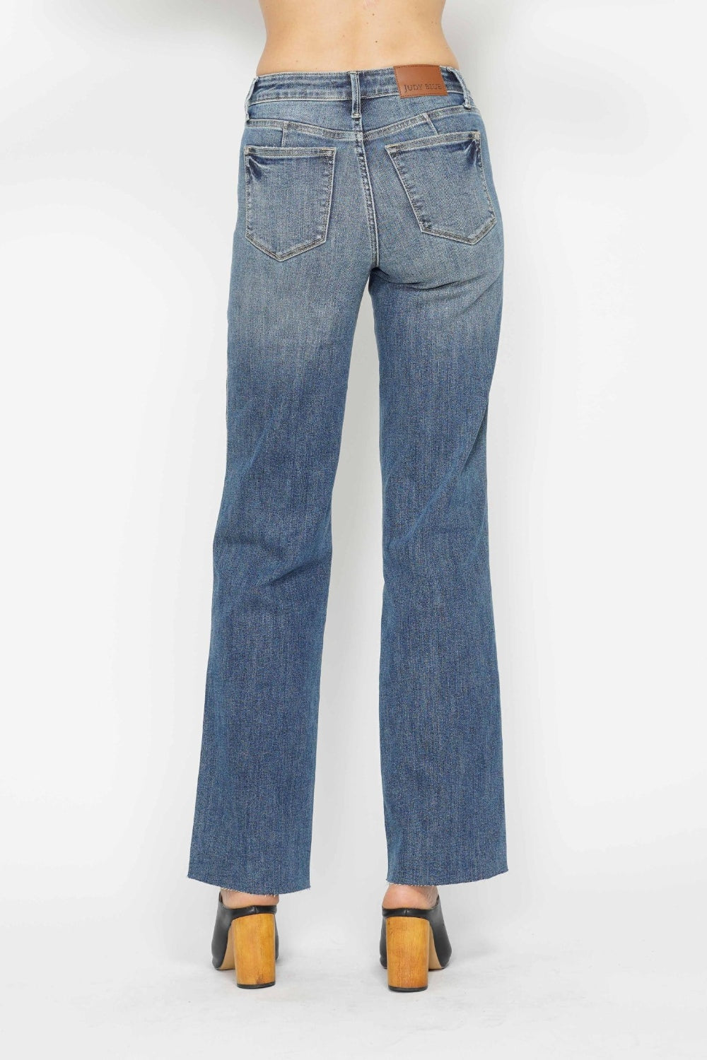 Judy Blue - Tummy Control Straight Leg Jeans - Inspired Eye Boutique