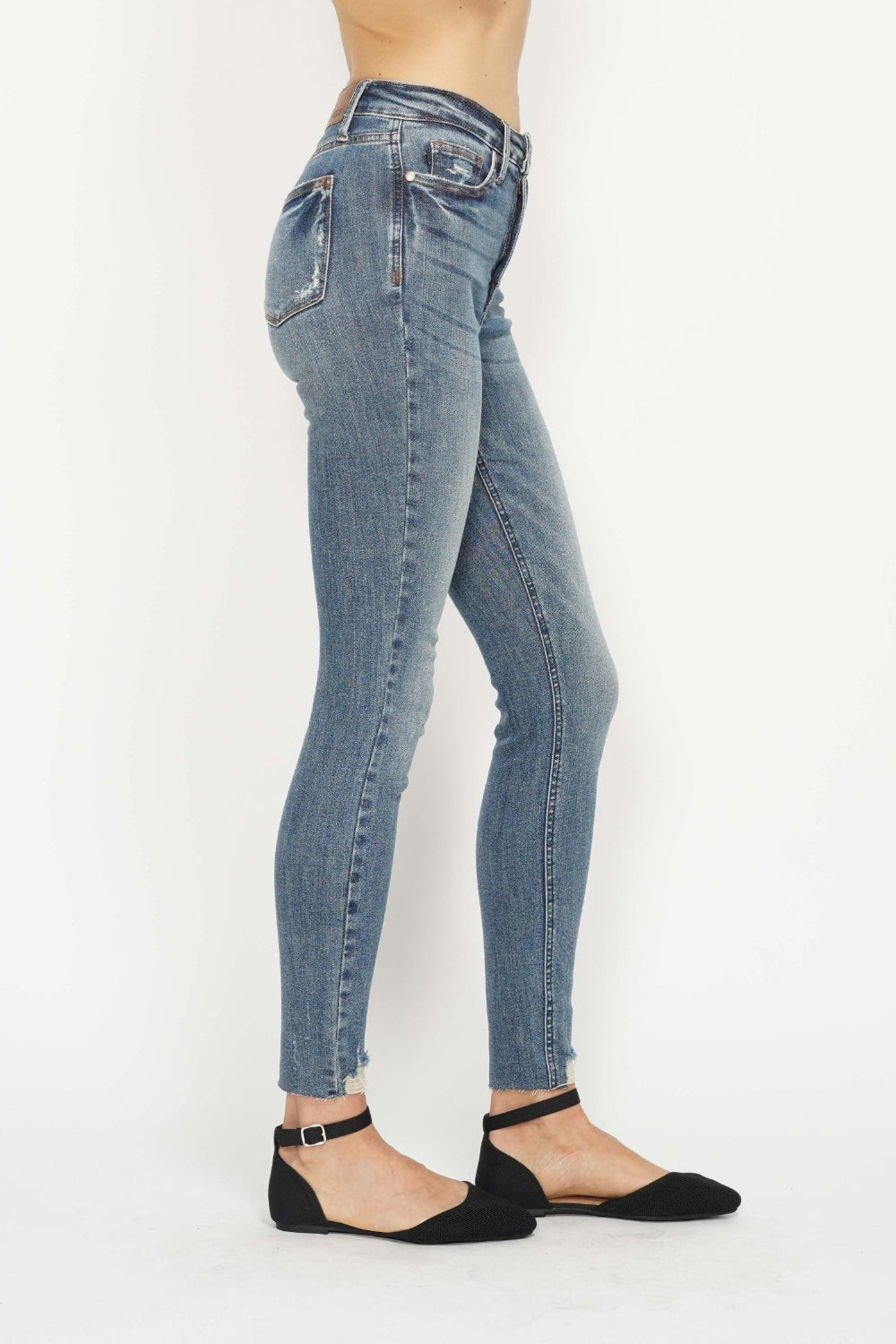 Judy Blue - Vintage Wash Skinny Jeans