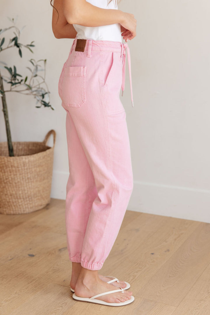 Judy Blue - Regina Pink Joggers