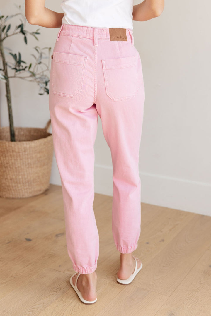 Judy Blue - Regina Pink Joggers