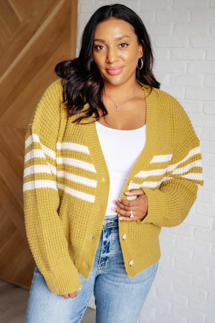 On Top of The World Button Front Cardigan