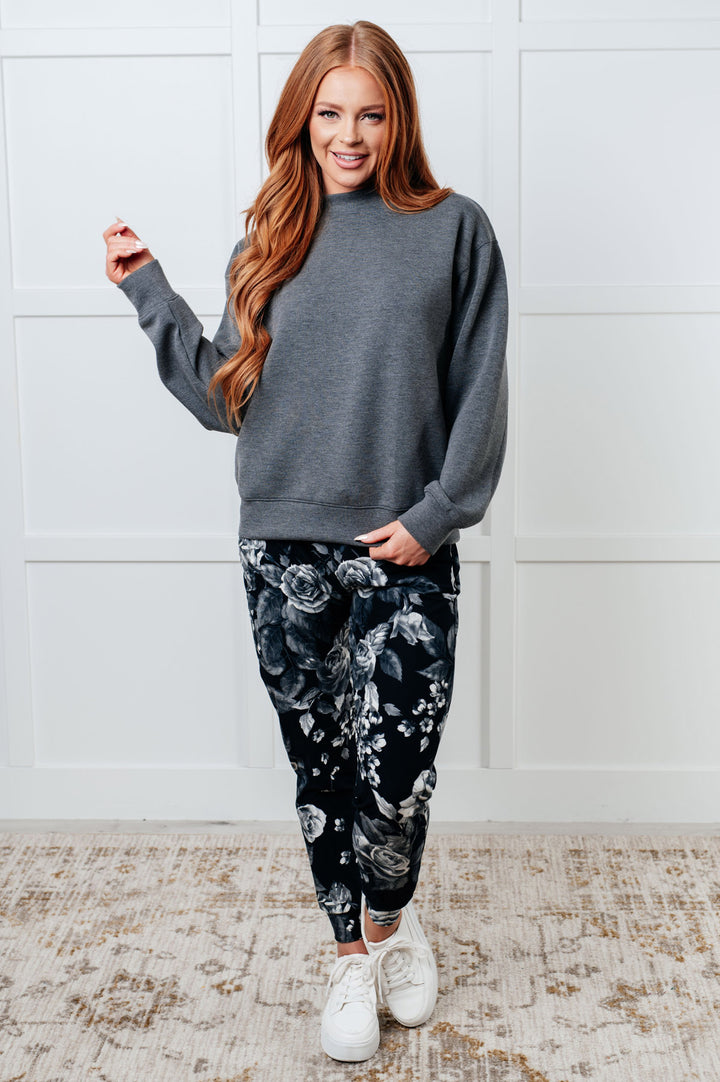 Your New Favorite Joggers - Rose Print