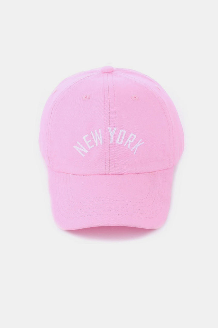 Adjustable Embroidered City Baseball Cap - Inspired Eye Boutique