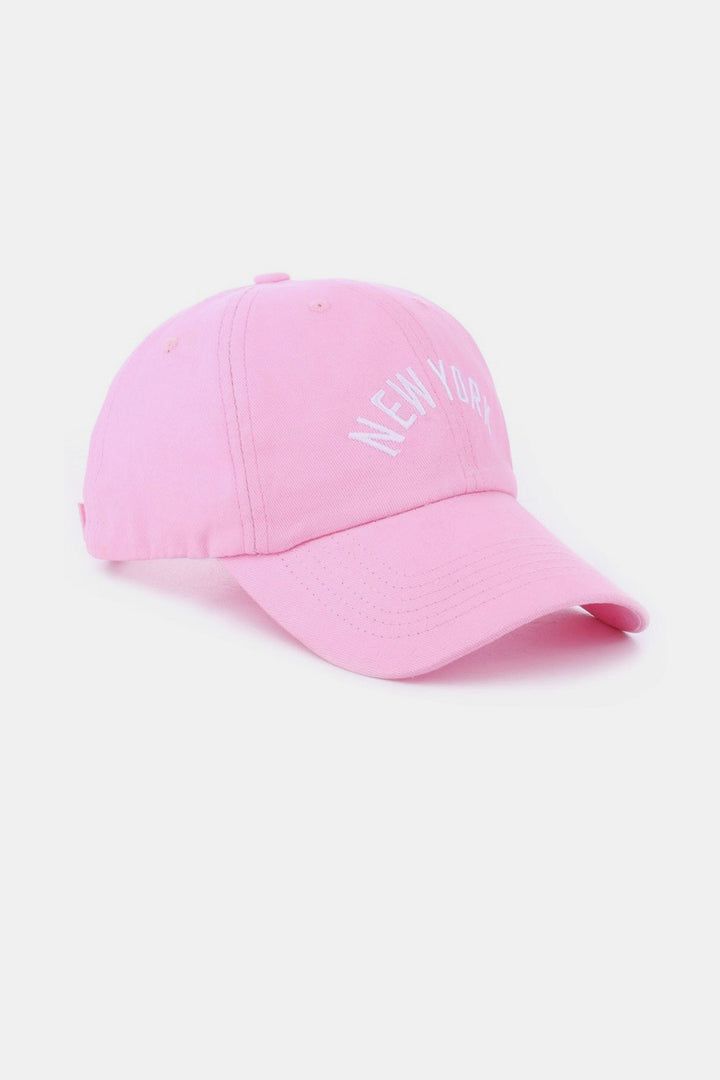 Adjustable Embroidered City Baseball Cap - Inspired Eye Boutique