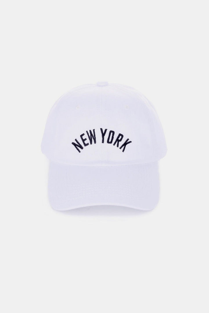 Adjustable Embroidered City Baseball Cap - Inspired Eye Boutique