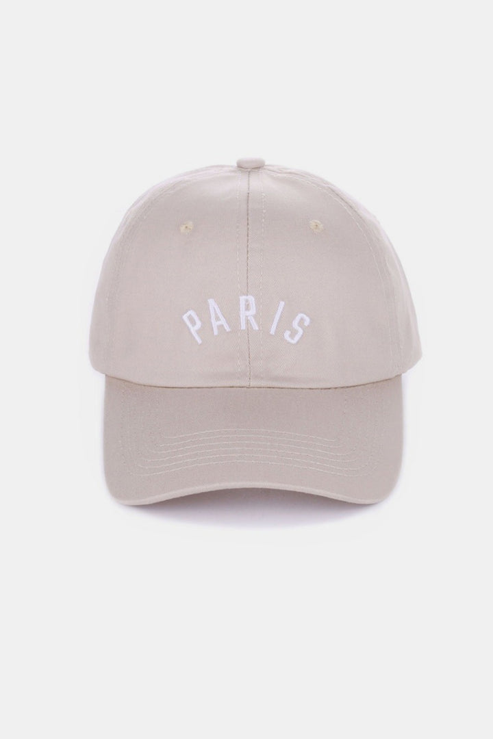 Adjustable Embroidered City Baseball Cap - Inspired Eye Boutique