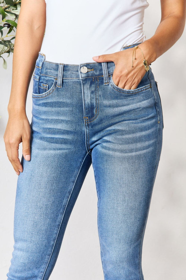 BAYEAS Skinny Cropped Jeans - Inspired Eye Boutique