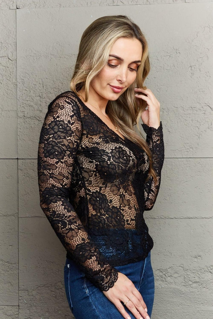 Be Kind Lace Top - Black - Inspired Eye Boutique