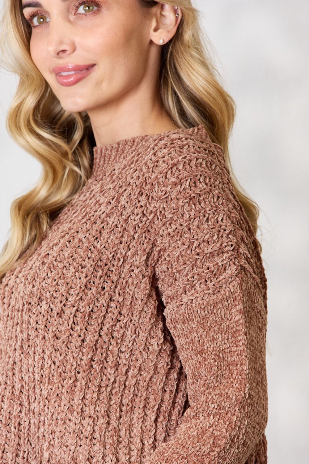 BiBi Sweater - Tassel Trim - Scallop Hem - Inspired Eye Boutique