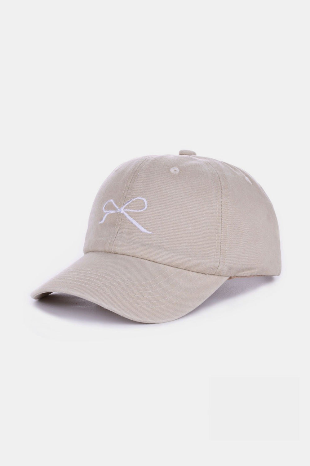 Bow Embroidered Baseball Cap - Inspired Eye Boutique