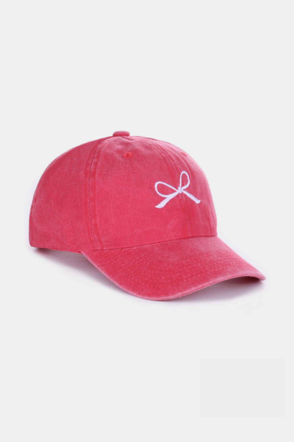 Bow Embroidered Baseball Cap - Inspired Eye Boutique