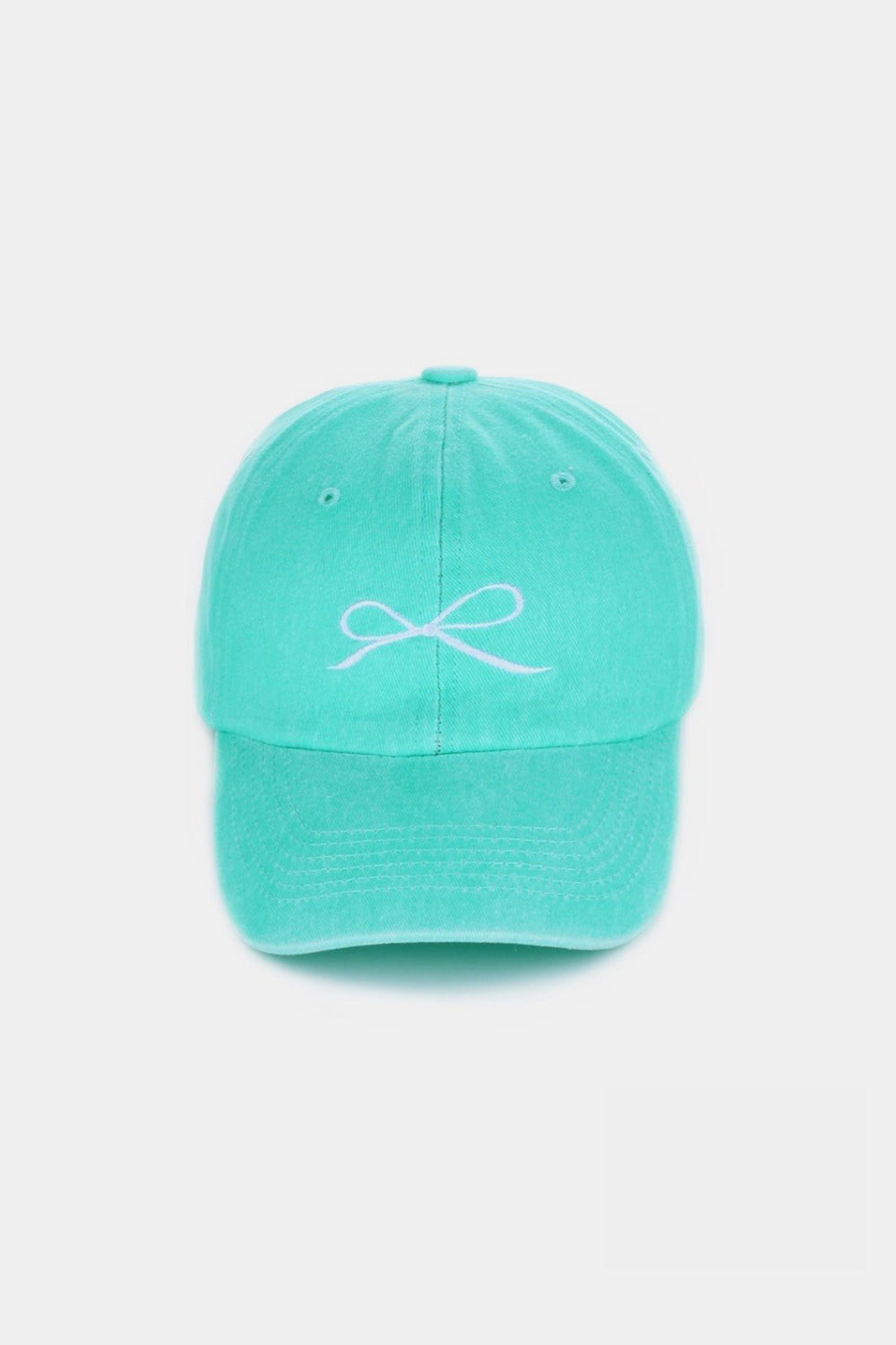 Bow Embroidered Baseball Cap - Inspired Eye Boutique