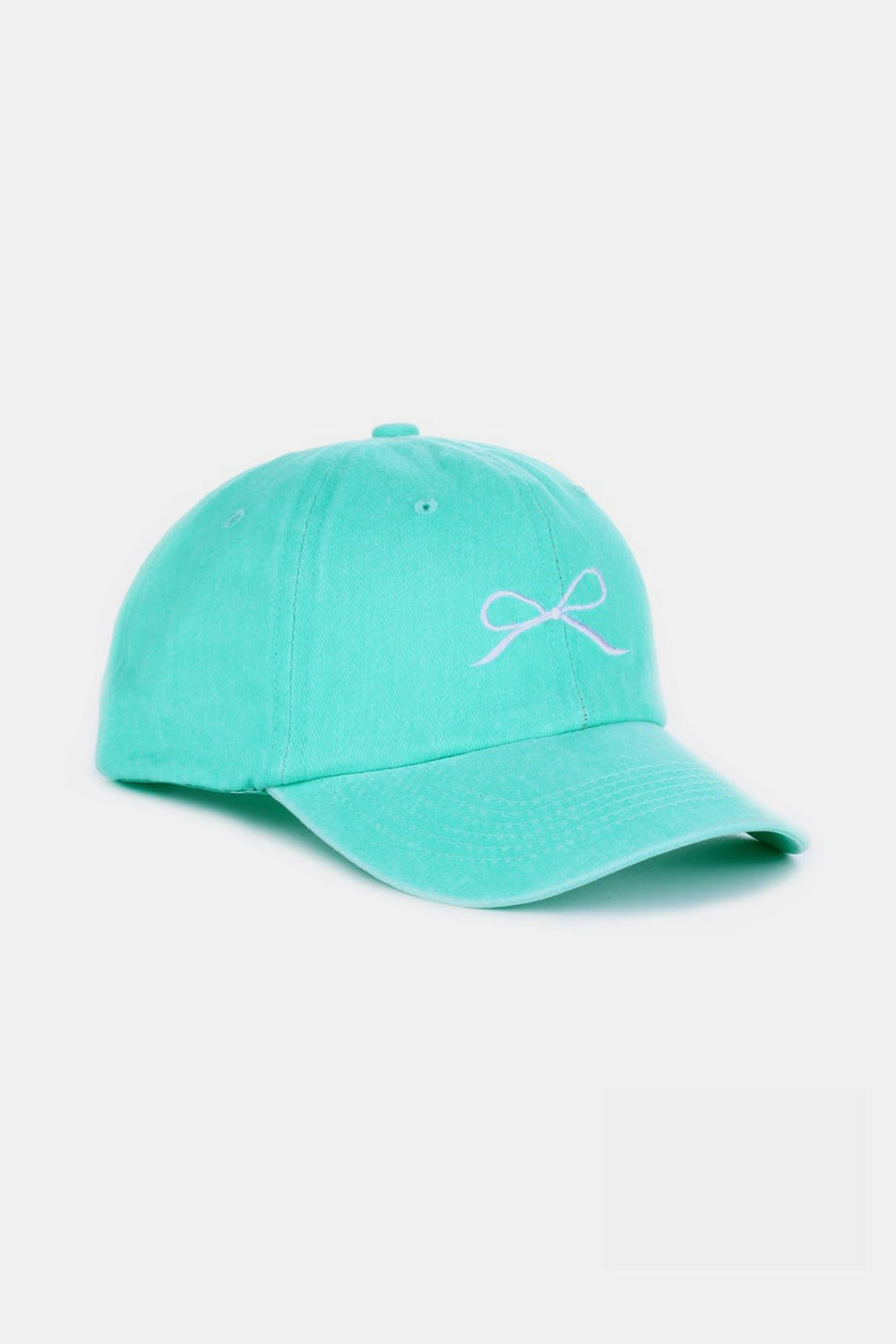 Bow Embroidered Baseball Cap - Inspired Eye Boutique