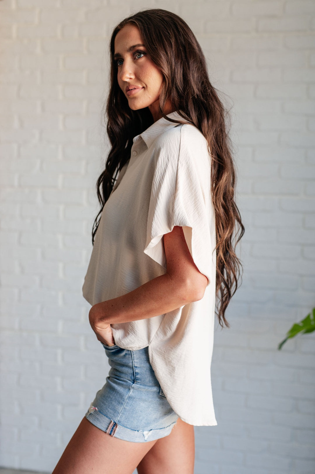 Sweet Simplicity Short Sleeve Blouse