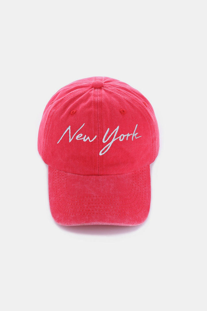 Embroidered City Baseball Cap - Inspired Eye Boutique