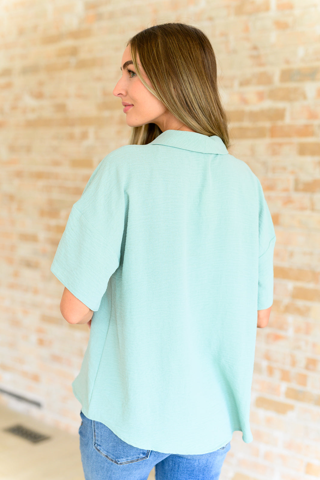 Geen V-Neck Blouse Top - Inspired Eye Boutique