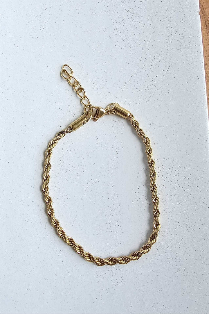 Gold Rope Bracelet - Inspired Eye Boutique