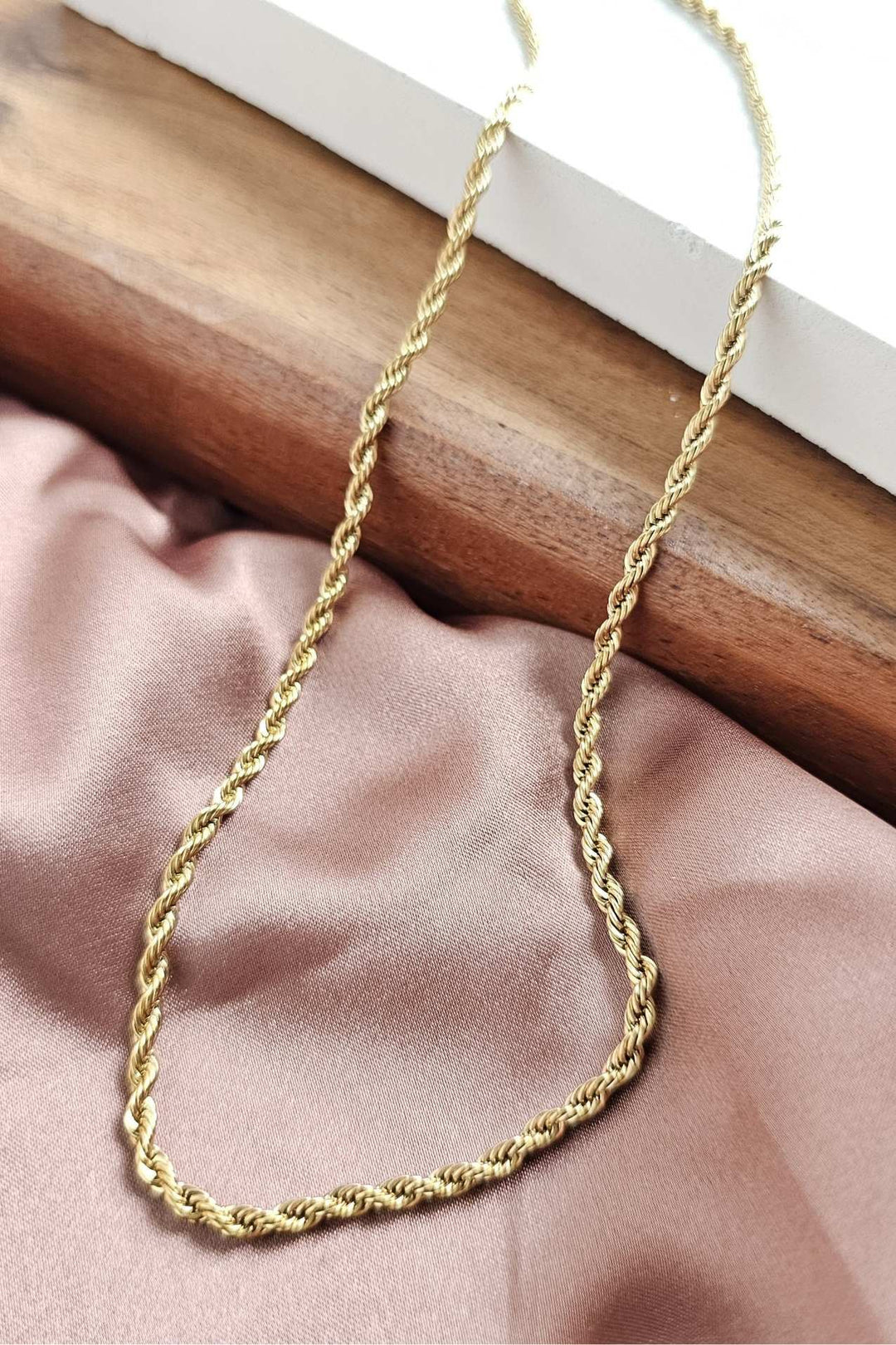 20 inch Gold Rope Chain - Inspired Eye Boutique
