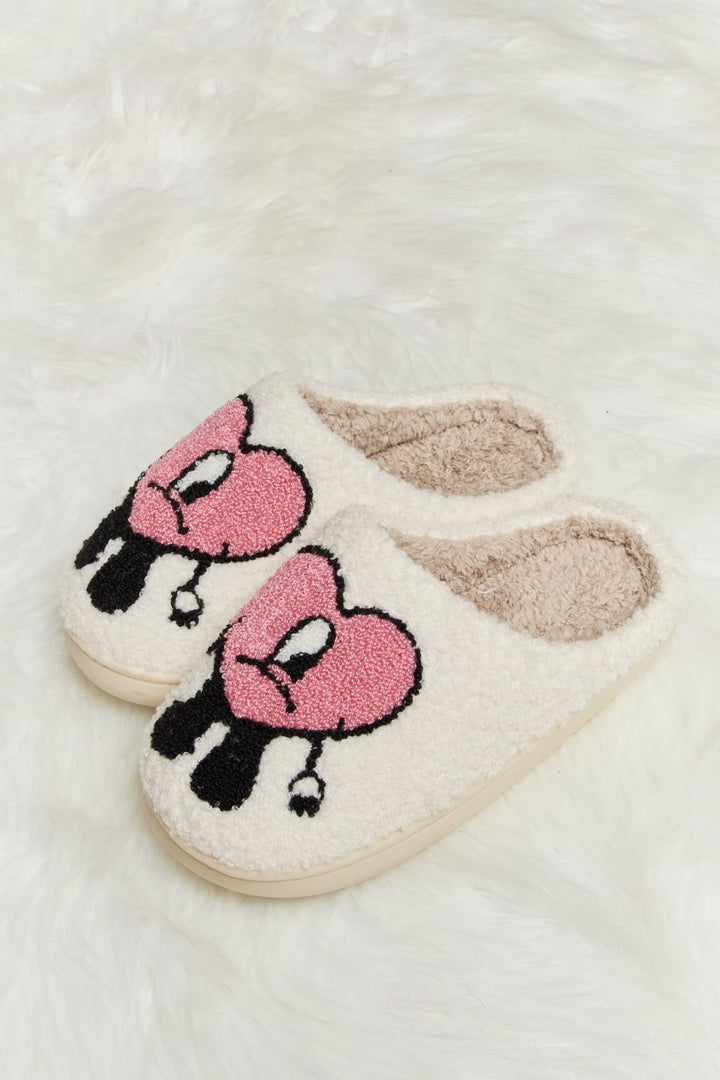 Womens Heart Slippers - Inspired Eye Boutique