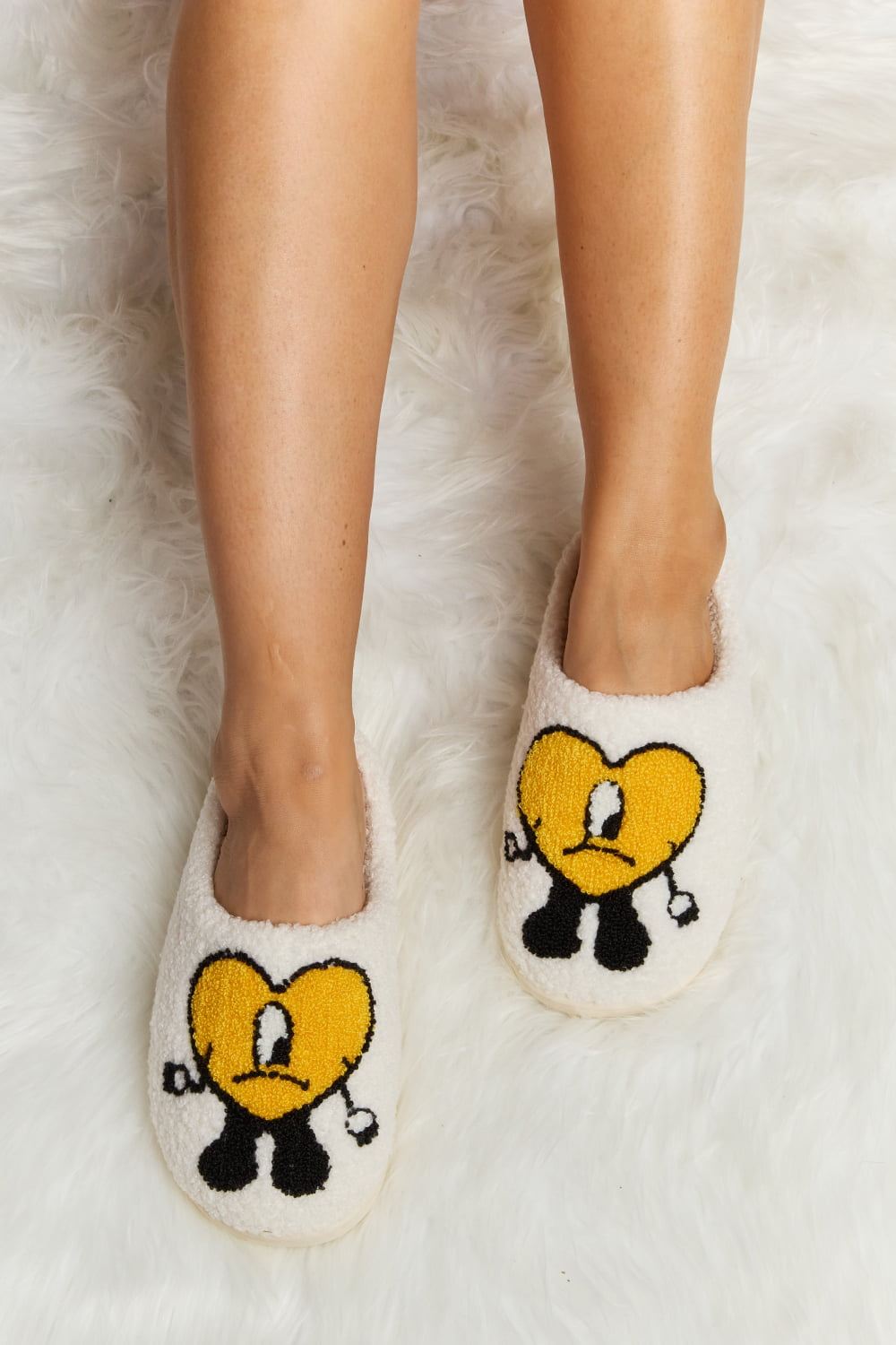 Womens Heart Slippers - Inspired Eye Boutique