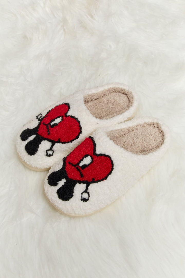 Womens Heart Slippers - Inspired Eye Boutique