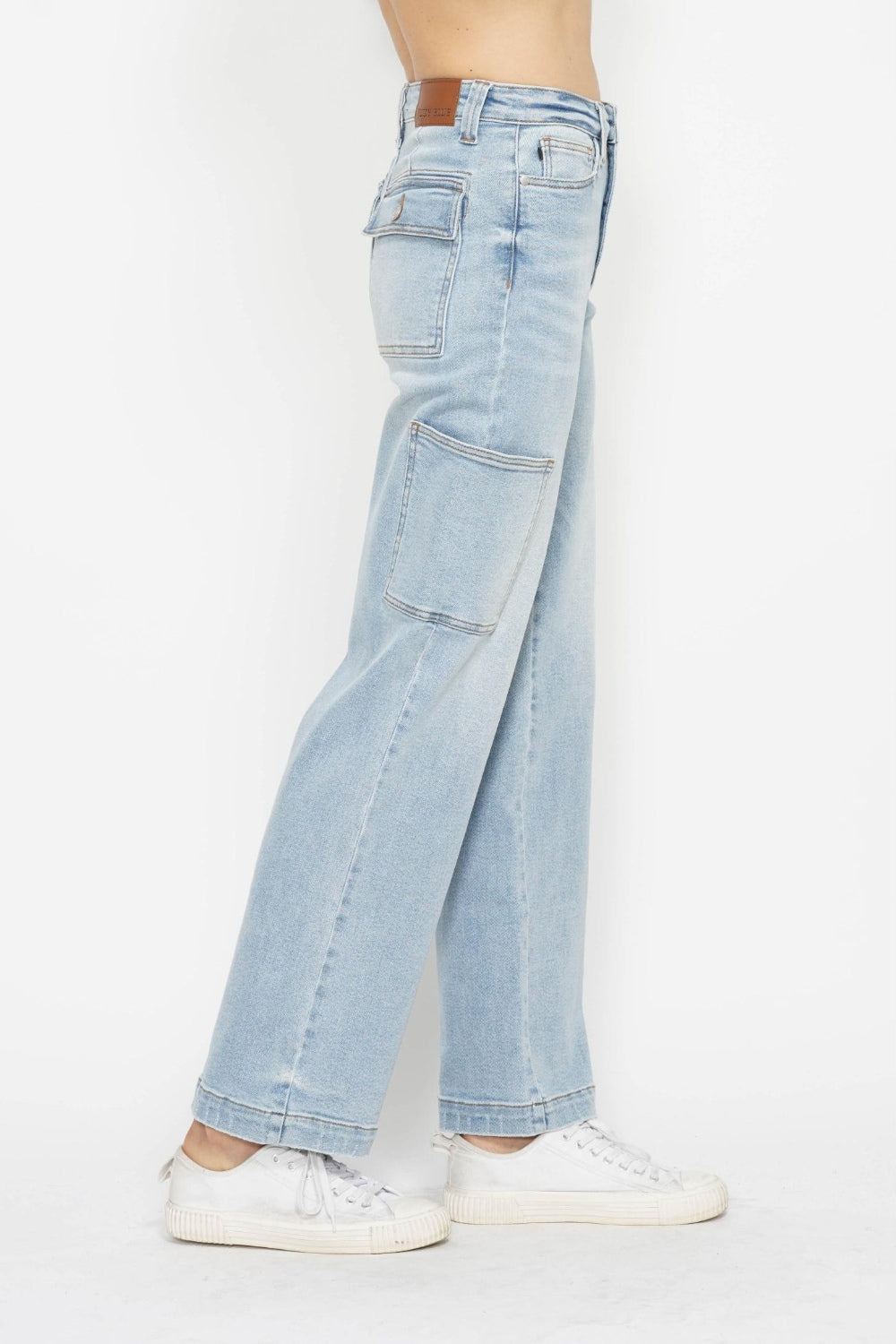 Judy Blue - Wide Leg Cargo Jeans