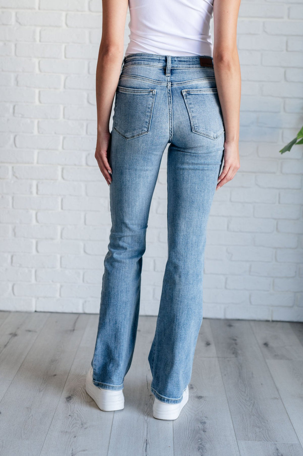 Judy Blue - Mid-Rise Classic Bootcut Jeans - Inspired Eye Boutique