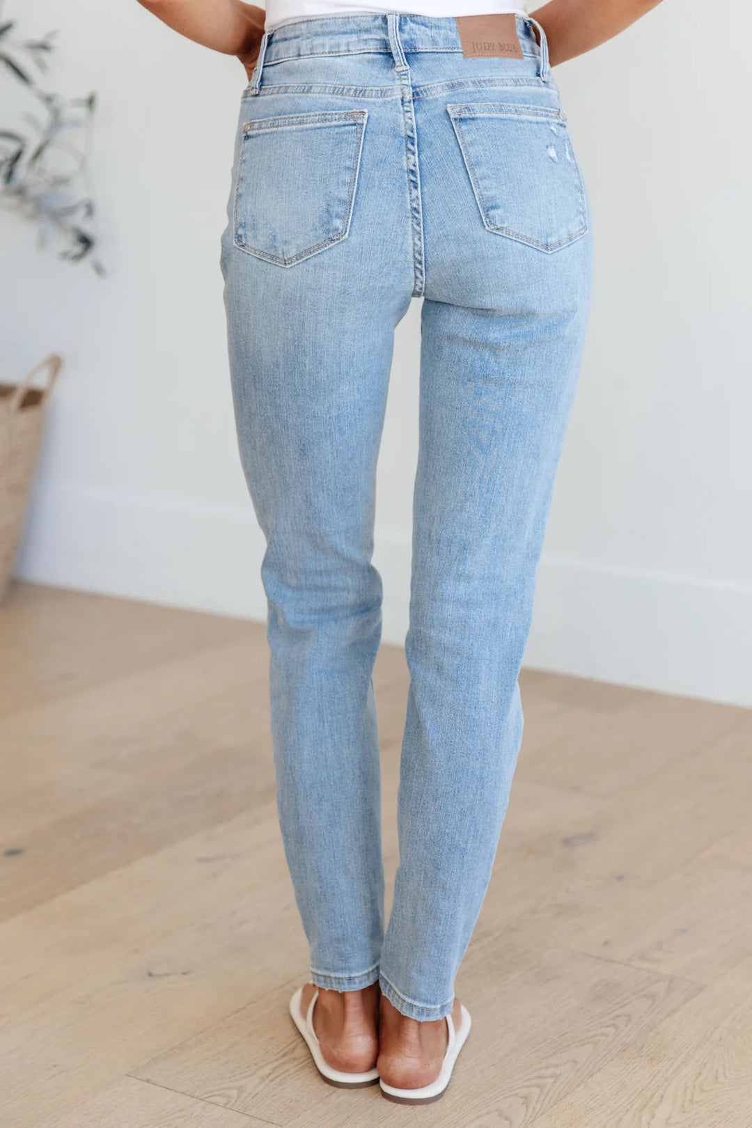 Judy Blue - Mid Rise - Tummy Control Skinny Jeans - Inspired Eye Boutique