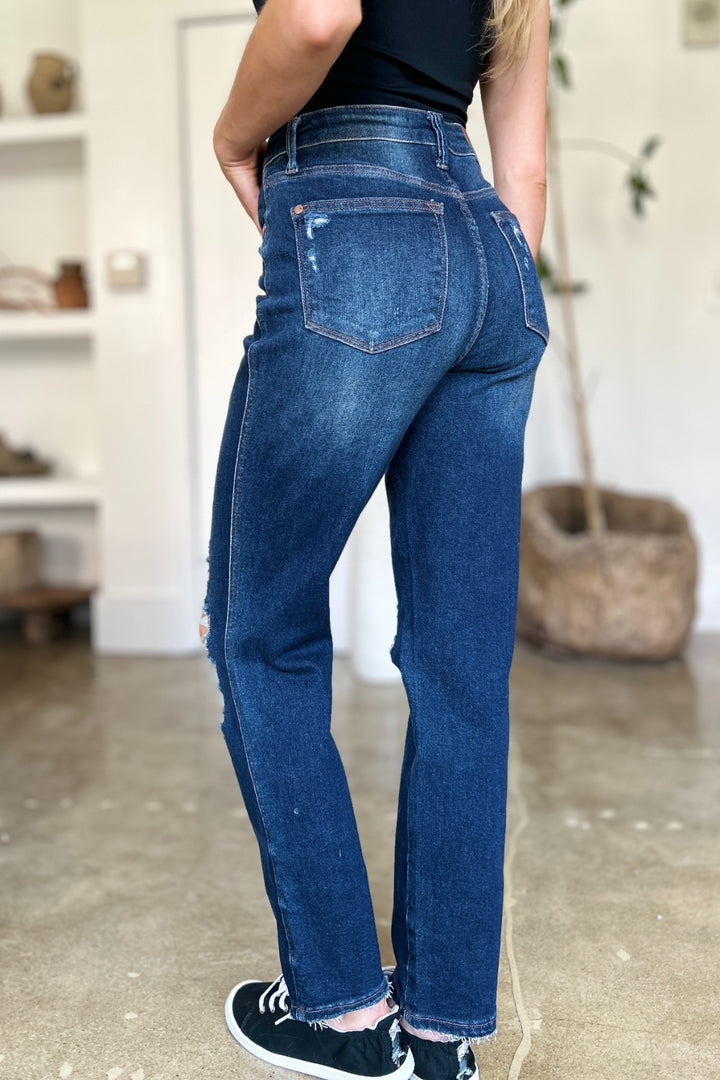 Judy Blue - Rigid Magic Destroyed Jeans