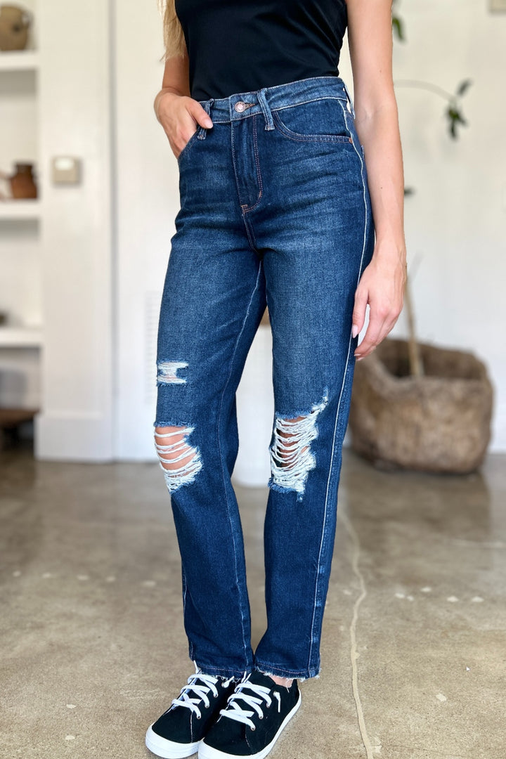 Judy Blue - Rigid Magic Destroyed Jeans