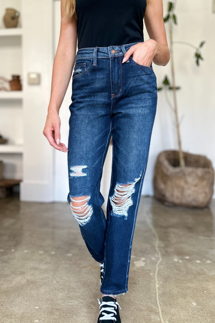 Judy Blue - Rigid Magic Destroyed Jeans