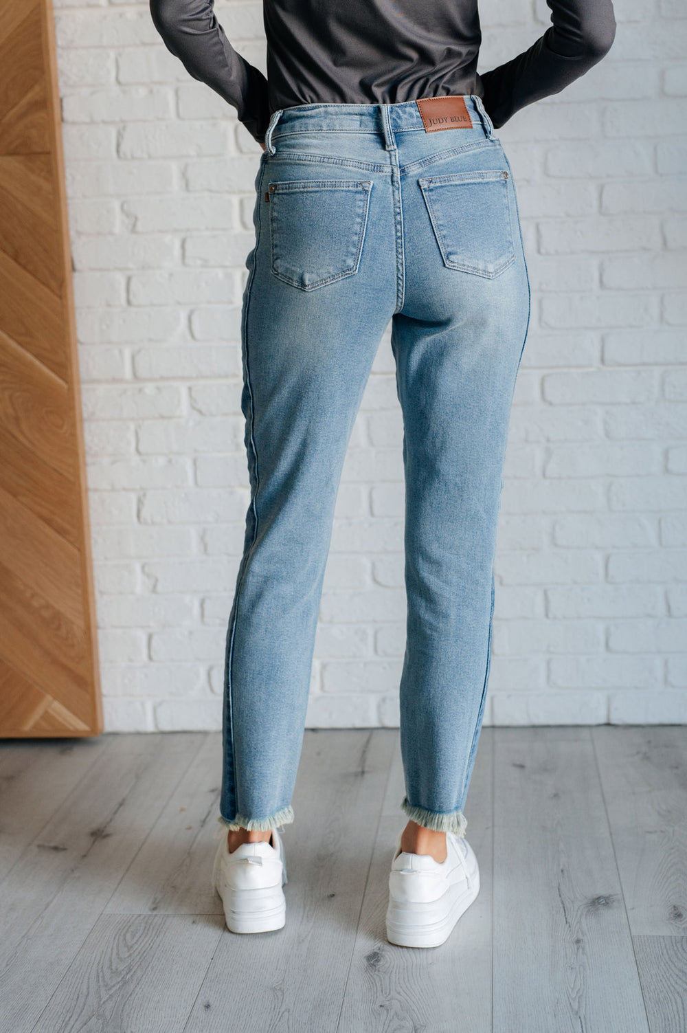 Judy Blue - Side Panel Detail High Rise Jeans - Inspired Eye Boutique