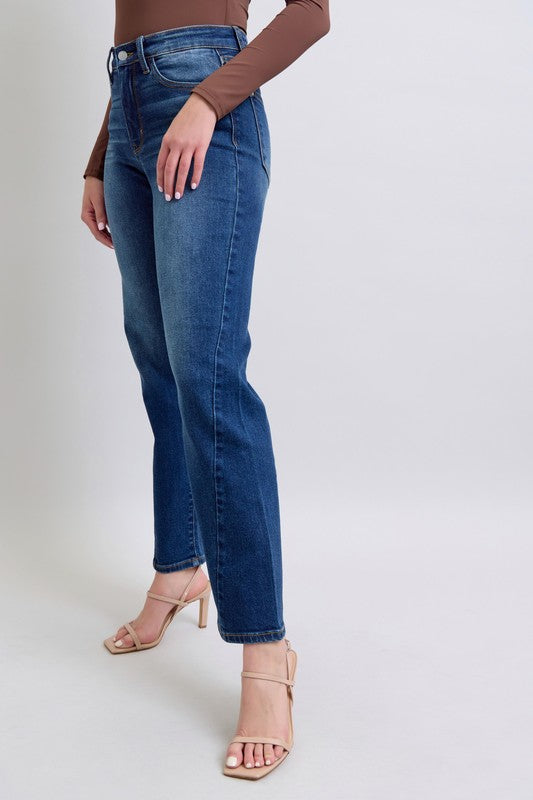 Judy Blue - Side Seam Detail Straight Leg Jeans - Inspired Eye Boutique