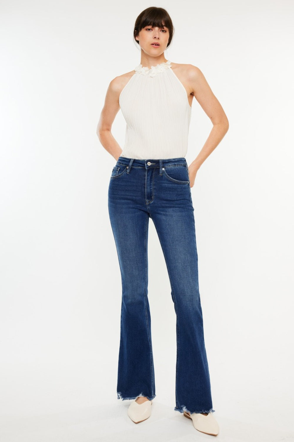 KanCan Dark Wash Bootcut Jeans - Inspired Eye Boutique