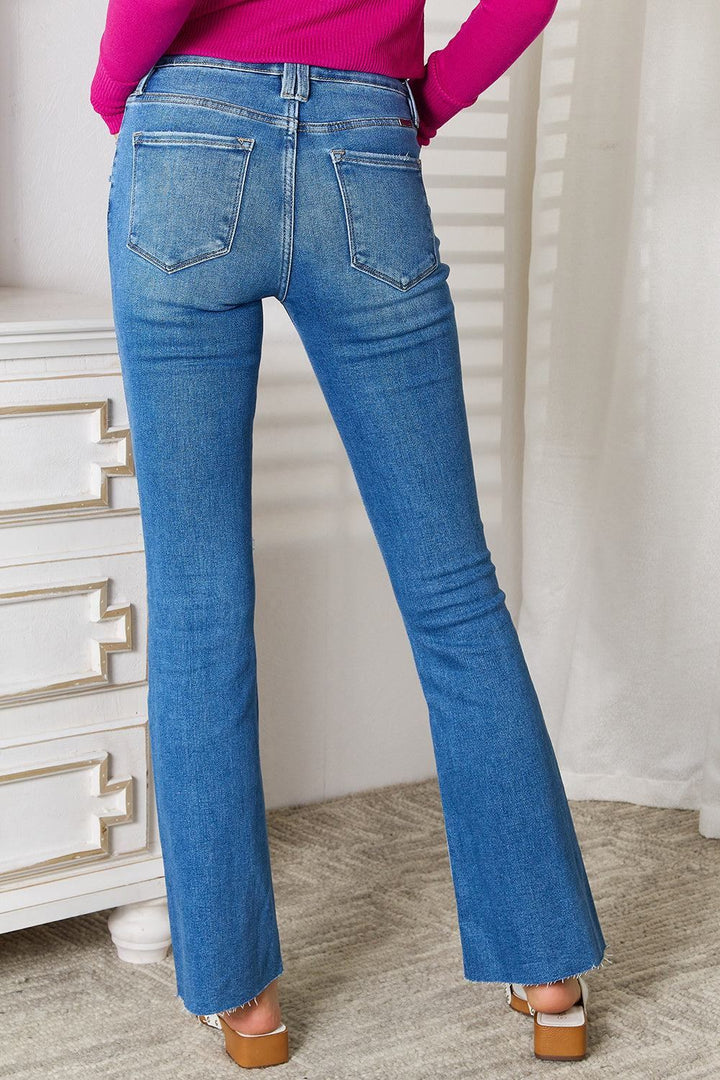 KanCan - High Rise Bootcut Jeans - Inspired Eye Boutique