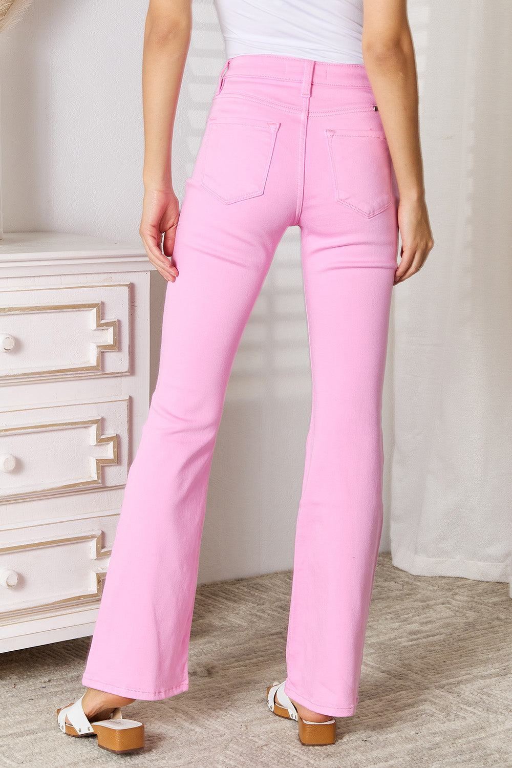 Kancan Jeans Bootcut - Pink - Inspired Eye Boutique