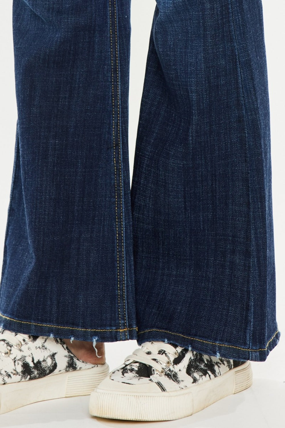 KanCan - Mid-Rise Dark Wash Flare Jeans - Inspired Eye Boutique