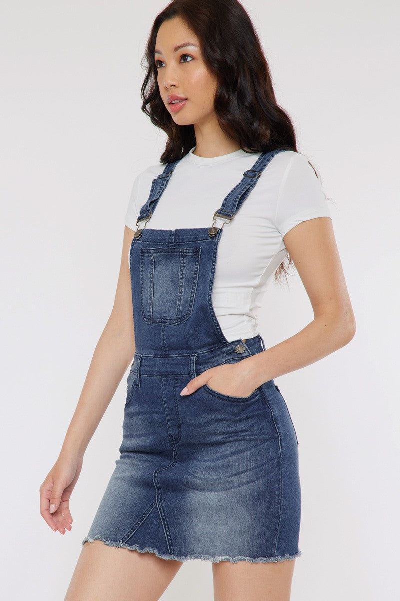 KanCan Overall Dress - Inspired Eye Boutique