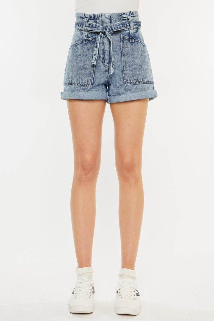 KanCan Paperbag Shorts - Inspired Eye Boutique