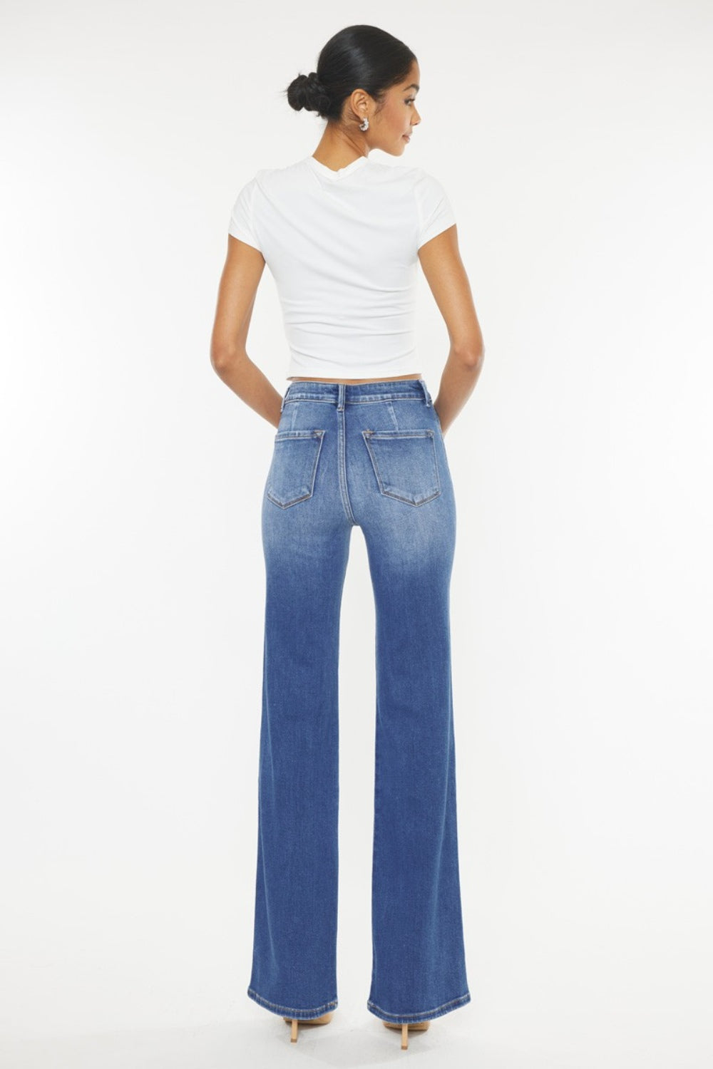 KanCan - Ultra High Rise Flare Jeans - Inspired Eye Boutique