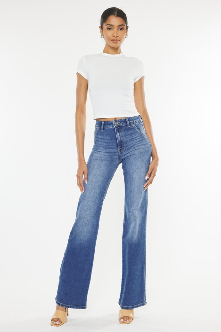 KanCan - Ultra High Rise Flare Jeans - Inspired Eye Boutique