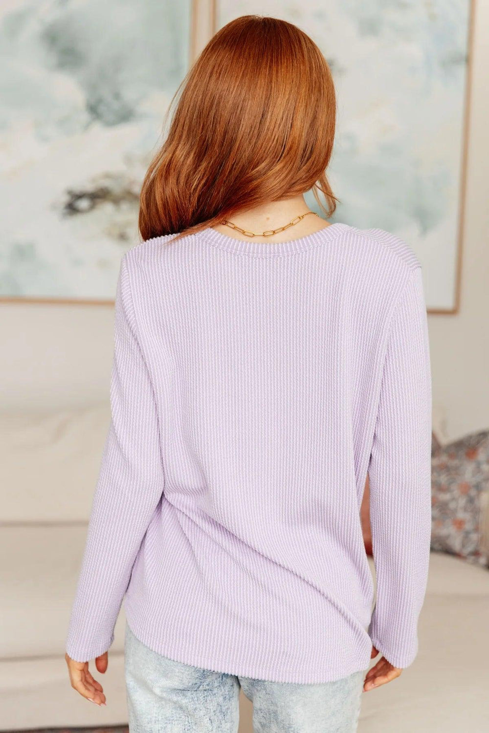 Lavender Cardigan - Button Front - Spring Style - Inspired Eye Boutique