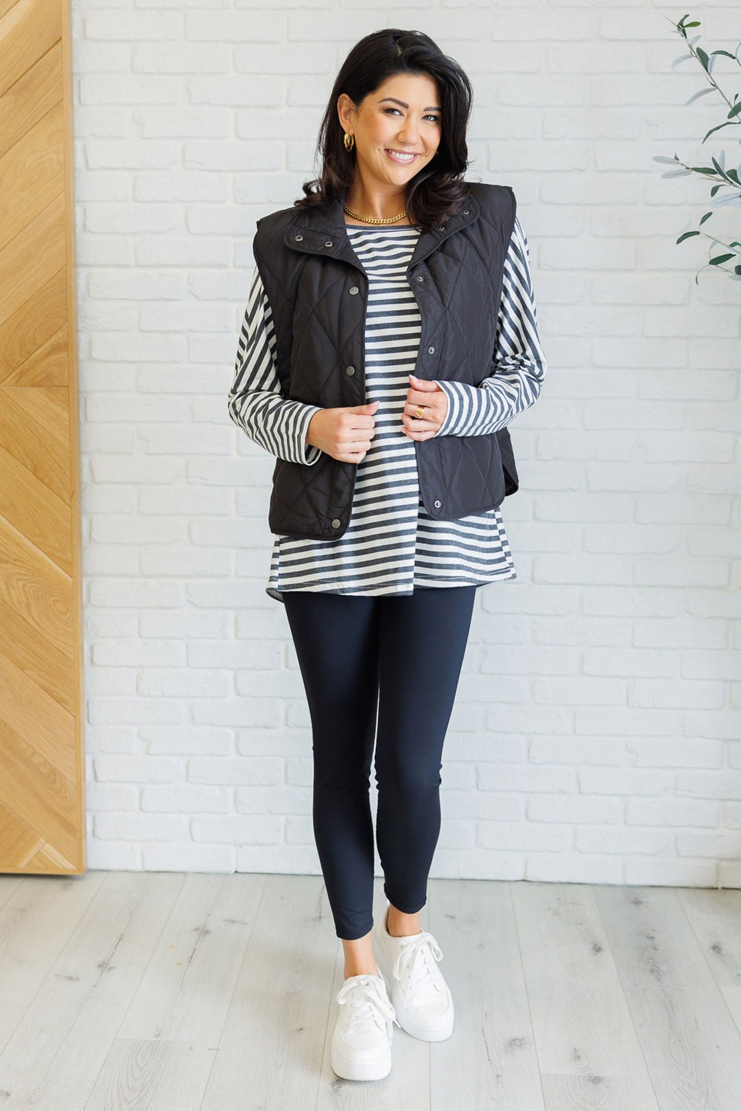 Long Sleeve Striped Oversized Top - Inspired Eye Boutique