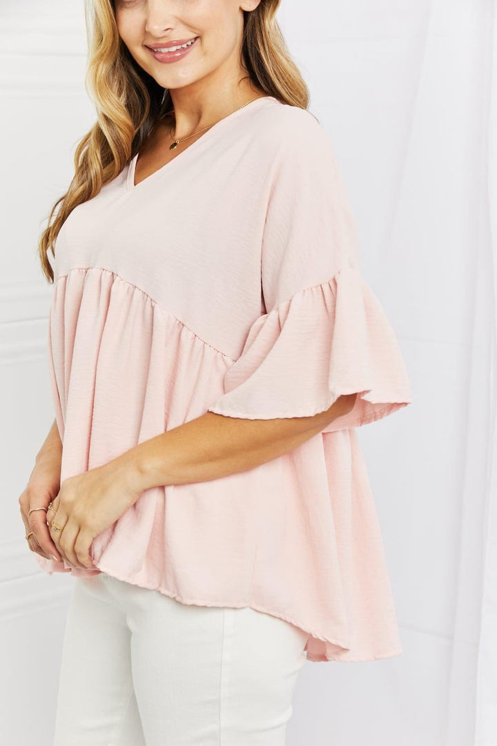 Look At Me Babydoll Top - Inspired Eye Boutique