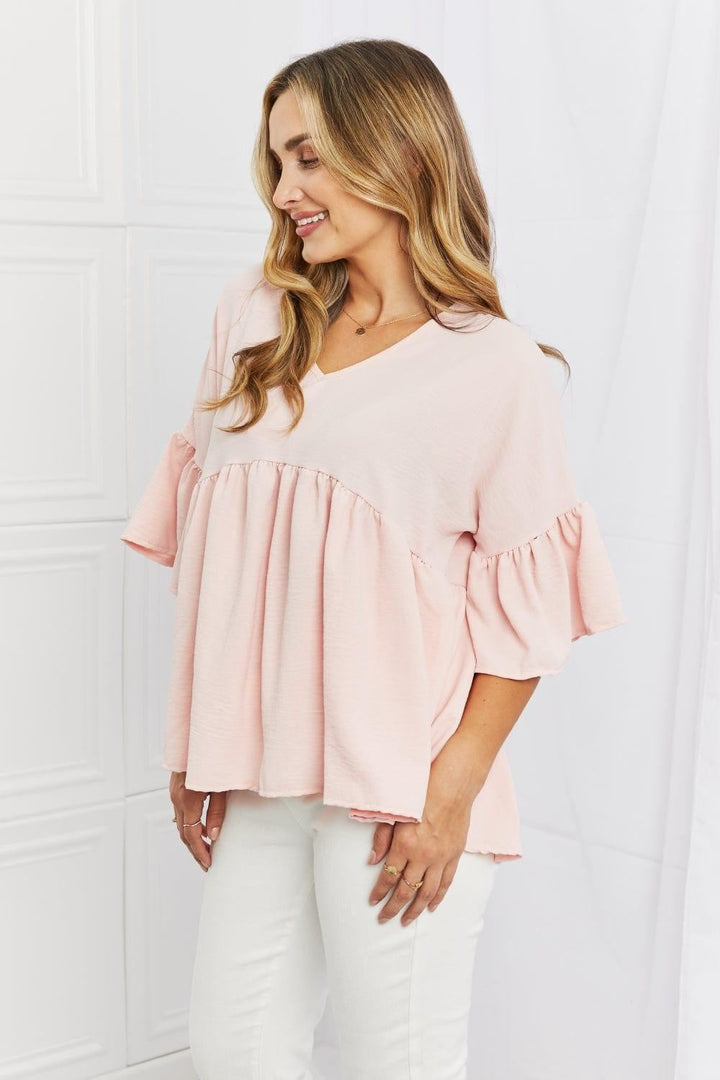 Look At Me Babydoll Top - Inspired Eye Boutique