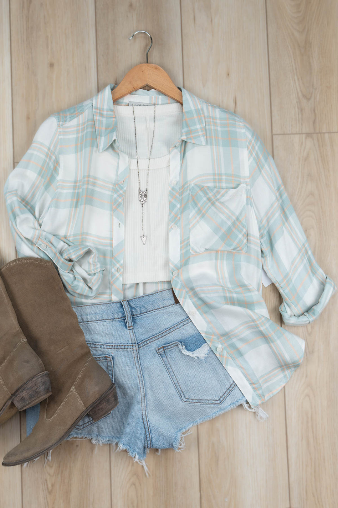 Parker Plaid Button-Up Shirt