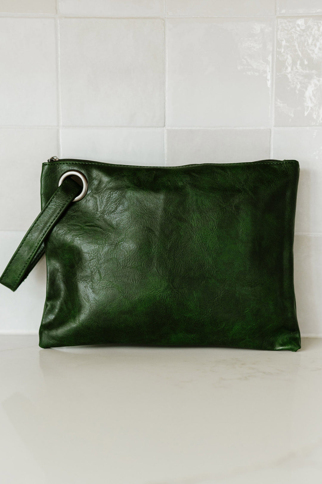 Modern + Chic - Oversized Clutch With Wristlet - Inspired Eye Boutique