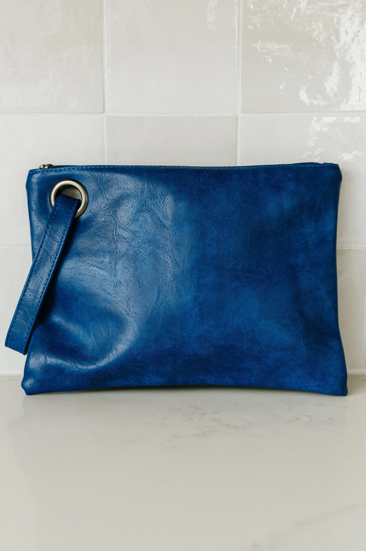 Modern + Chic - Oversized Clutch With Wristlet - Inspired Eye Boutique